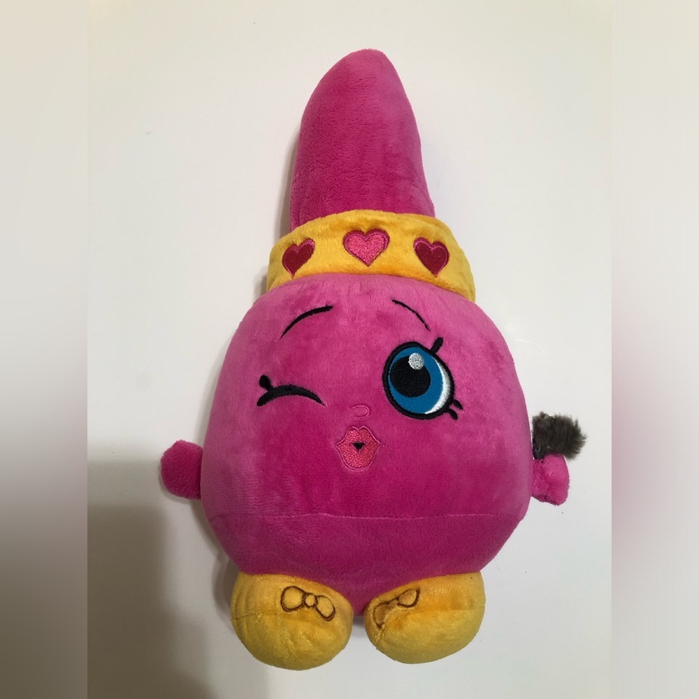 Shopkins Pink‎ and Yellow lipstick Stuffed Toy